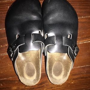 Black Birkenstocks